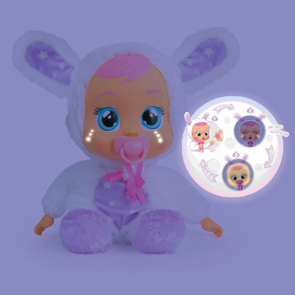 CRY BABIES lalka Coney interaktywna świeci śpiewa Crybabies