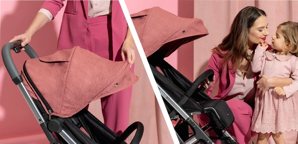 ESPIRO ART miejski wózek spacerówka lekki zwrotny