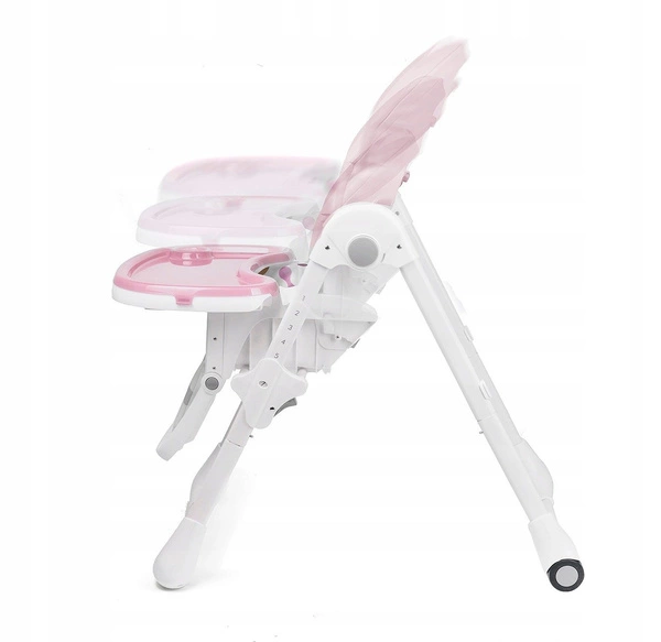 Kinderkraft YUMMY składane krzesełko do karmienia + tacka