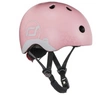 SCOOT AND RIDE KASK XXS-S dla dzieci regulacja LED odblaskowy
