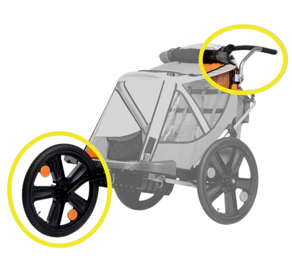 Bellelli B-TRAVEL JOGGING KIT zestaw koło + rączka