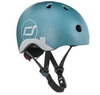 SCOOT AND RIDE KASK XXS-S dla dzieci regulacja LED odblaskowy