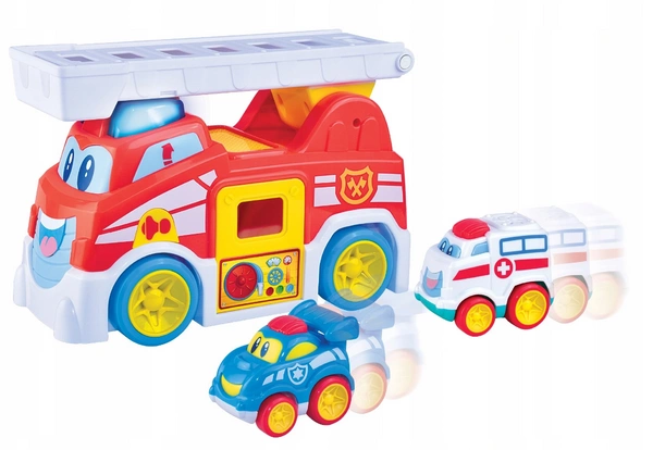 DUMEL Ekipa Ratunkowa Zbysia Wóz Strażacki Pojazdy