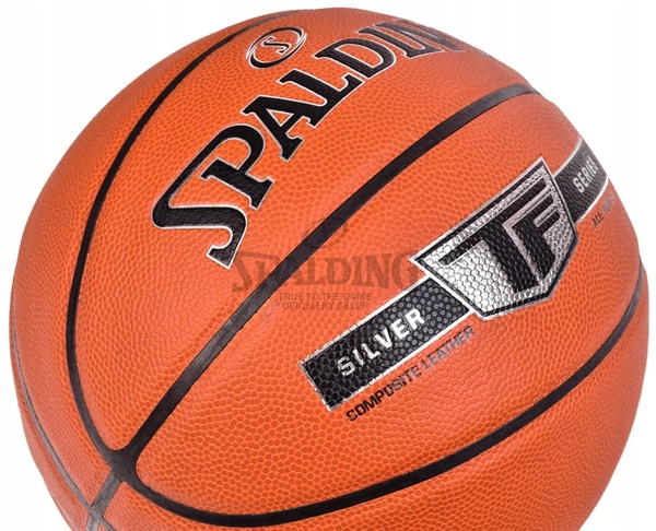 SPALDING SILVER TF 7 Piłka do koszykówki skóra