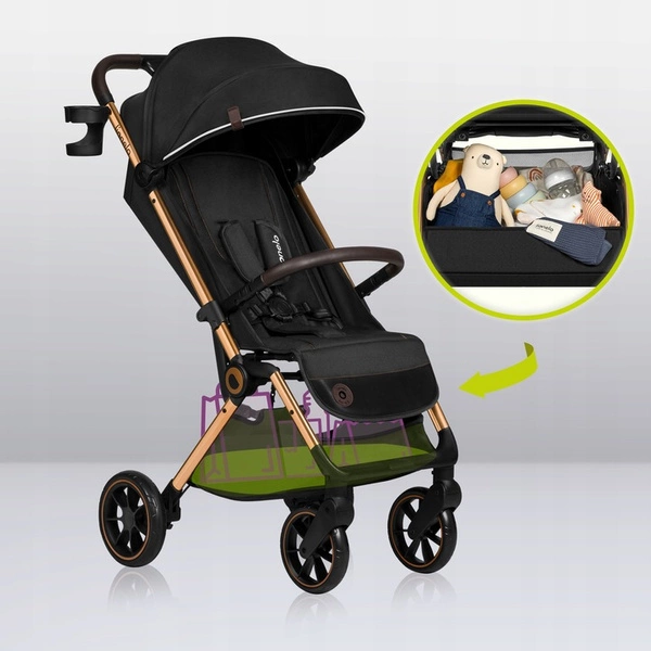 Lionelo Cloe Wózek spacerowy + AKCESORIA do 22kg