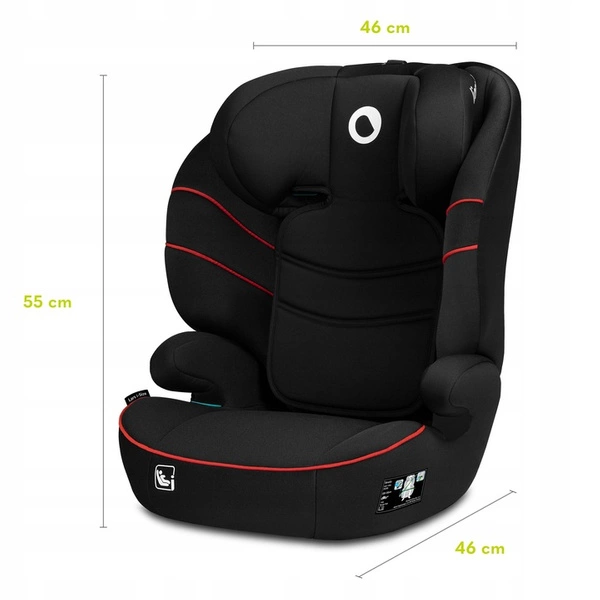 LIONELO LARS Fotelik Samochodowy I-SIZE 100-150 cm