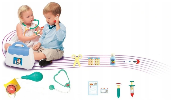 DUMEL mały doktor lekarz interaktywny zestaw 28399