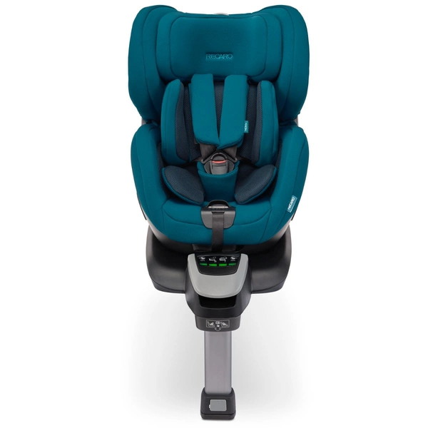 RECARO Salia i-Size Prime Silent Grey fotelik samochodowy obrotowy <105cm + Easy Tech Alarm do fotelika + Mata ochronna pod fotelik