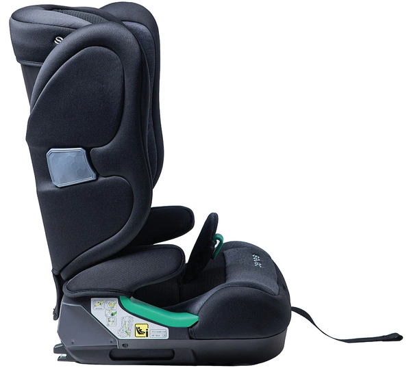 Fotelik samochodowy SORINO CERES Isofix I-SIZE 15-36kg 100-150 cm Black Grey
