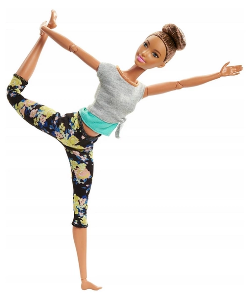 BARBIE Lalka Made To Move gimnastyczka fitness 3+