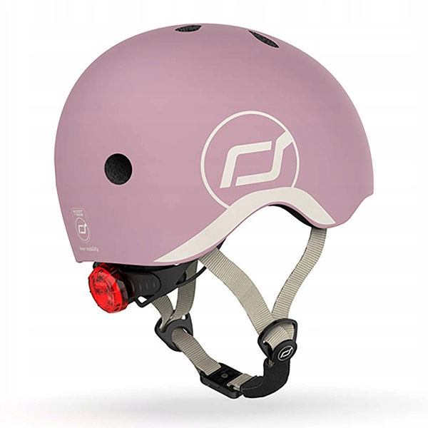 SCOOT AND RIDE KASK XXS-S dla dzieci regulacja LED