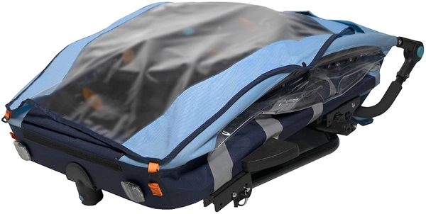 Bellelli Trailblazer blue przyczepka rowerowa wózek 2w1
