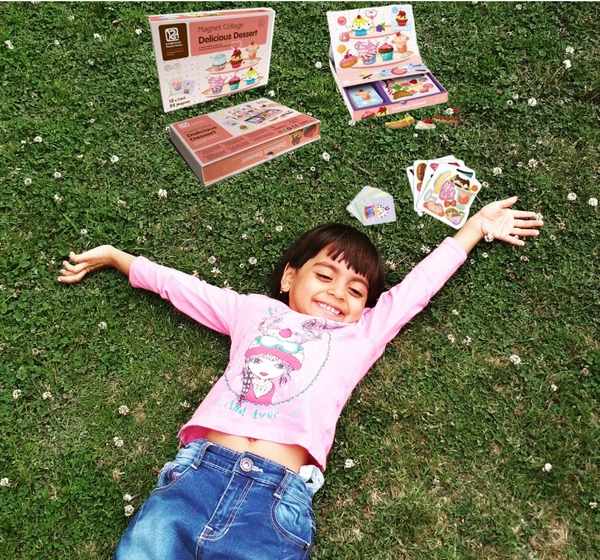 Artyk POMYSŁOWA UKŁADANKA Magnetyczna BABECZKI