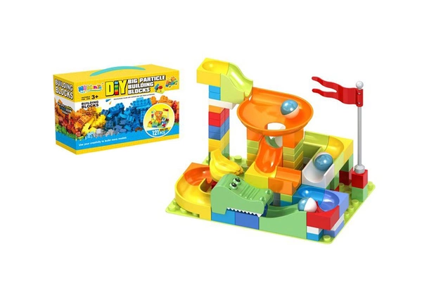 ARTYK klocki kolorowe 121 elementów konstrukcyjne od 3 lat