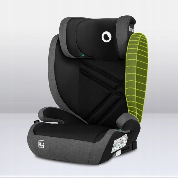 LIONELO HUGO Fotelik Samochodowy I-SIZE 100-150 cm ISOFIX