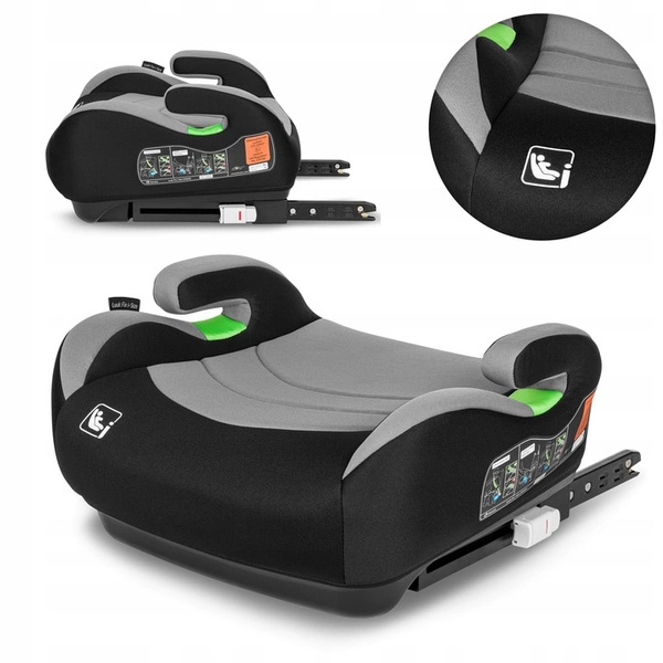 LIONELO LUUK ISOFIX Fotelik samochodowy podstawka 125 - 150 cm