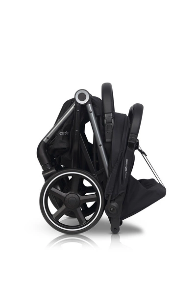 EURO-CART wózek bliźniaczy ECHO podwójny 2 pokrowce + folia do 22kg + gondola