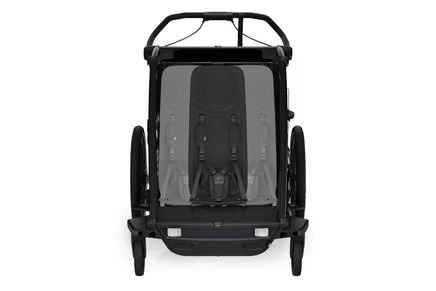 Przyczepka rowerowa dla dziecka, podwójna - Thule Chariot Sport 2 G3 - Black