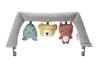 BABYBJORN - leżaczek BLISS 3D Jersey - Jasny Szary + Zabawka BALANCE - Soft Friends
