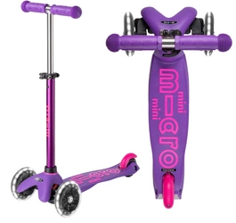 MINI MICRO DELUXE led hulajnoga trójkołowa świeci