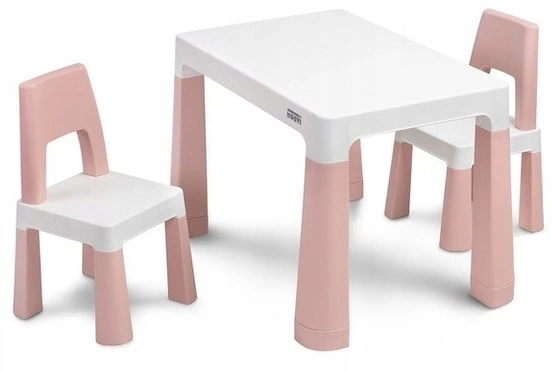 MEBLE DZIECIĘCE STOLIK 2 KRZESŁA Stolik z krzesłami dla dziecka Toyz