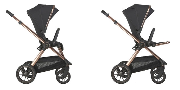 ESPIRO CODE Wózek spacerowy spacerówka gondola 2w1 + akcesoria