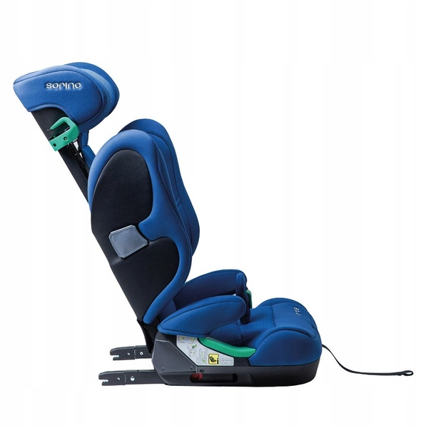 Fotelik samochodowy SORINO CERES Isofix I-SIZE 15-36kg 100-150 cm czerwony