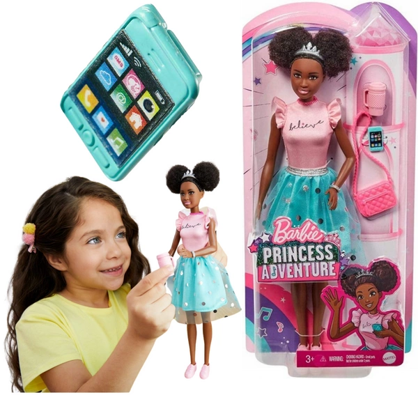 BARBIE Lalka przygoda księżniczki NIKI GML70