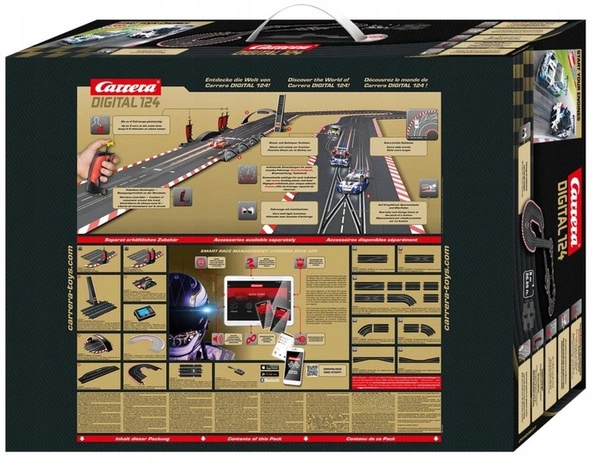 CARRERA tor wyścigowy samochodowy DIGITAL 124 START YOUR ENGINES 8m 23631