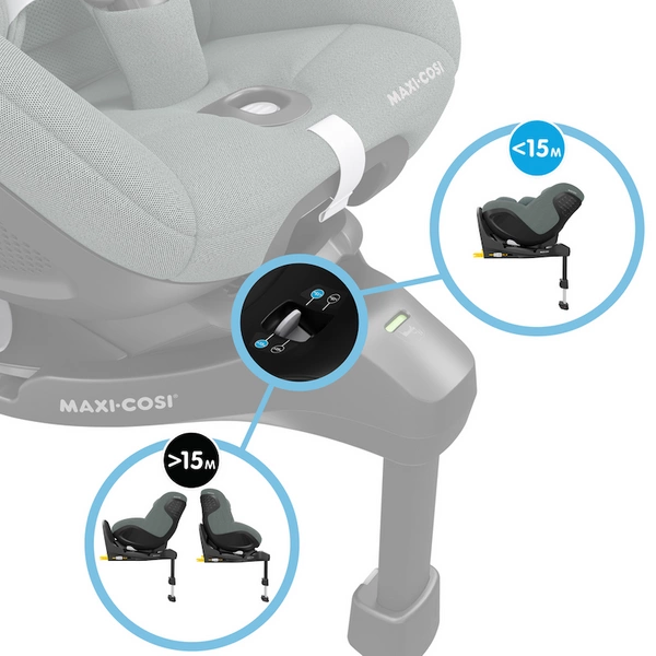 MAXI COSI MICA 360 PRO i-Size SlideTech fotelik samochodowy 0-18kg obrotowy RWF baza wysuwana