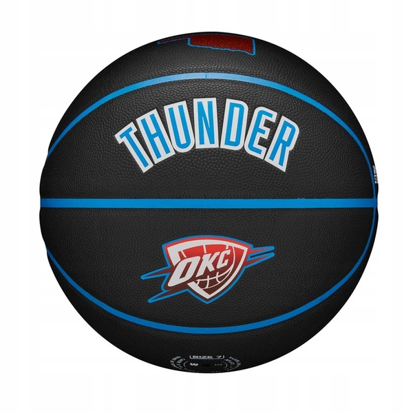Wilson NBA Team City Collector OKC Thunder Piłka do koszykówki r. 7
