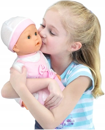 NATALIA lalka rozkoszny bobasek mówi śmieje płacze