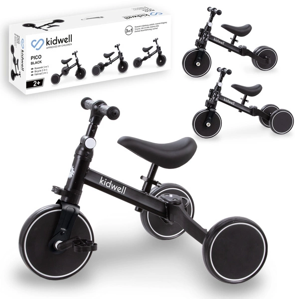 ROWEREK BIEGOWY 3w1 trójkołowy pedały Kidwell PICO