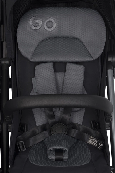 EURO-CART wózek bliźniaczy ECHO podwójny 2 pokrowce + folia do 22kg