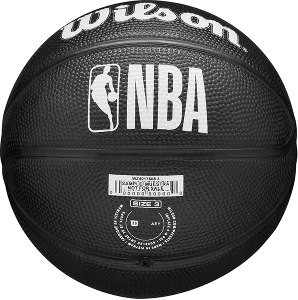WILSON NBA Toronto Raptors Black 3 Mini Piłka do koszykówki