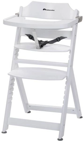 Bebe Confort TIMBA KRZESEŁKO DO KARMIENIA DREWNIANE White