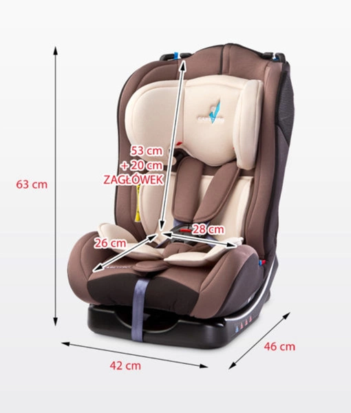 CARETERO FOTELIK SAMOCHODOWY COMBO 0-25 KG