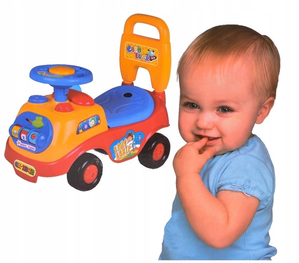 JEŹDZIK PCHACZ SAMOCHÓD DO ODPYCHANIA INTERAKTYWNY