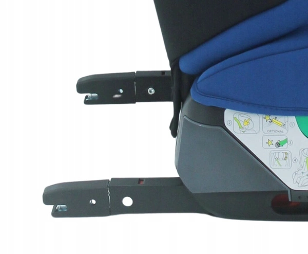 Fotelik samochodowy SORINO CERES Isofix I-SIZE 15-36kg 100-150 cm czerwony