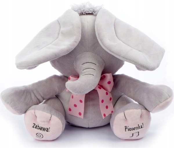 Interaktywny Słonik Akuku Mówi Śpiewa Rusza Uszami