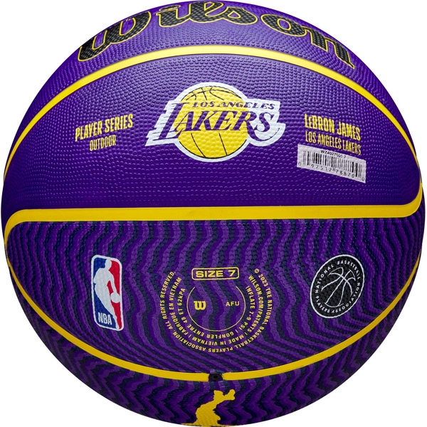 WILSON Player Icon LeBron James #23 Los Angeles Lakers 7 piłka do koszykówki