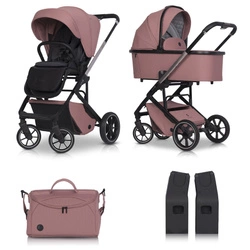 Cavoe Moi Plus 2W1 wózek spacerowy z gondolą + torba + adaptery