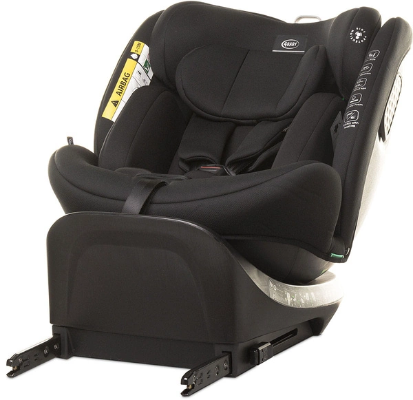 4BABY ENZO-fix fotelik samochodowy obrotowy 40-150 cm ISOFIX I-SIZE 0-36 kg