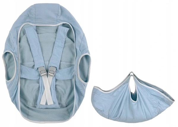 BESAFE IZI TRANSFER Nosidełko Chusta niebieski 9kg