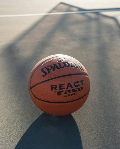 SPALDING TF250 6 FIBA Piłka do koszykówki skóra