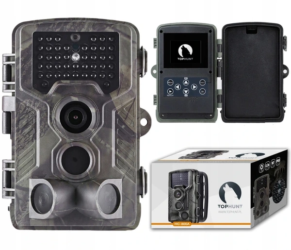 TopHunt HC-800A Fotopułapka Kamera Leśna FHD PL