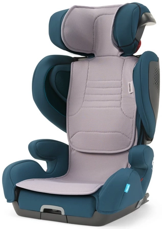 RECARO Mako 2 Elite Prime Mat Black fotelik samochodowy i-size 100-150cm + RECARO Mako tapicerka letnia pokrowiec na fotelik
