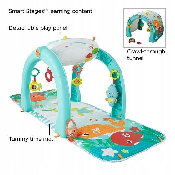 FISHER PRICE aktywizująca mata ocean FXX13 4W1