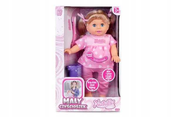NATALIA lalka czyścioszek Mówi Śpiewa Interaktywna