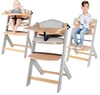 ENOCK Drewniane krzesełko do karmienia + poduszka